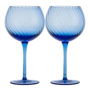 ByOn - Opacity vinglass 47 cl 2 stk blå
