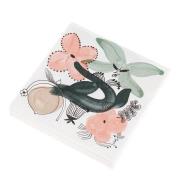 Arabia - Kukkamaa serviett 33x33 cm 20 stk grønn