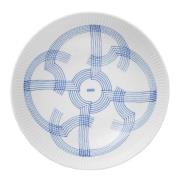 Royal Copenhagen - Motif lav skål, 21,5 cm blå/hvit