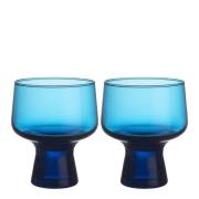 iittala - Solare glass på fot 29 cl 2 stk elektrisk blå