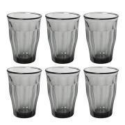 Duralex - Picardie vannglass 36 cl 6 stk grå