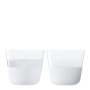 LSA International - Arc vannglass 26 cl 2 stk contrast mist