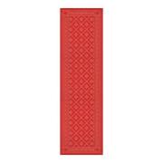 Ekelund - Åttebladrose løper 35x110 cm rød