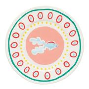 Costa Nova - Bliss tallerken flat 22 cm fisk multi