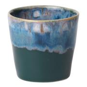 Costa Nova - Gres espressokopp 10 cl mørk grønn