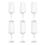 Georg Jensen - Bernadotte champagneglass 27 cl 6 stk