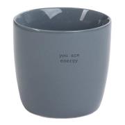 Sögne Home - Krus You Are Energy 30 cl mellomblå