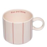 Design Letters - Pyjamas jumbo kopp 40 cl beige/faded rose