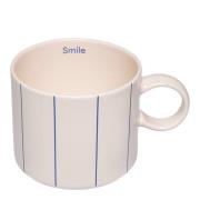 Design Letters - Pyjamas jumbo kopp 40 cl beige/midnight blue