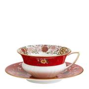 Wedgwood - Wonderlust tekopp & asjett crimson orient