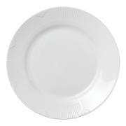 Royal Copenhagen - White Elements tallerken flat 26 cm