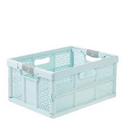 Keeeper - Lea oppbevaringsboks sammenleggbar 32L aquamarine