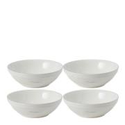 Lexington - Icons skåler 15,5 cm 4 stk hvit/beige