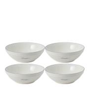 Lexington - Icons skåler 15,5 cm 4 stk hvit/blå