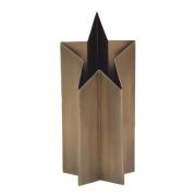 Markslöjd - Asteri bordstjerne 27 cm antikk messing