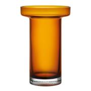 Kosta Boda - Limelight rosevase 23 cm amber