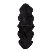 Natures Collection - Saueskinn new zealand lang ull 160 cm black