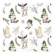 Ambiente - Serviett 33x33 cm 20 stk Forest Gnomes