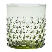 Klimchi - Hobnail vannglass 15 cl olivengrønn