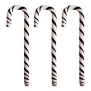 Kosta Boda - Polka stav 17 cm 3 stk hvit/svart