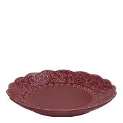 Cult Design - Orient assiett 19 cm vinrød