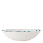 Bloomingville - Dorothy serveringskål 28x6,5 cm blå