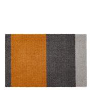 Tica Copenhagen - Stripes horisontal gulvmatte 40x60 cm dijon/grey