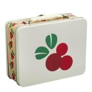 Blafre - Tyttebær koffertboks 8x16x19 cm beige/rød