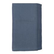 The Organic Company - Serviett i bomull 20x20 cm 4 stk gråblå