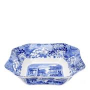 Spode - Blue Italian salatskål 1,4L 24x24 cm blå/hvit