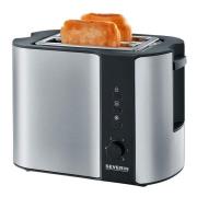 Severin - Brødrister AT2589 2 skiver 800W børstet stål