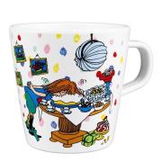 Rätt Start - Pippi kopp med håndtk 20 cl Bursdag