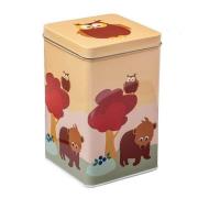 Blafre - Skog metallboks 10x10x16 cm gul