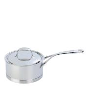 Demeyere - Atlantis 7 kasserolle med lokk 14 cm 1L rustfritt stål