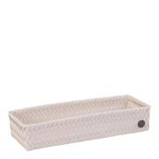Handed By - Fit lang oppbevaringskurv 39x12x7 cm champagne