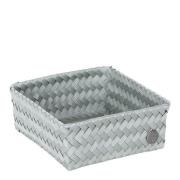 Handed By - Fit Square oppbevaringskurv 18x18x7 cm eucalyptus