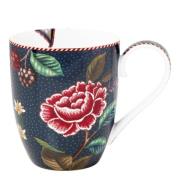 Pip Studio - Berry Blues Flowers krus XL 45 cl blå