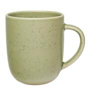 Arabia - 24h krus 40 cl salviegrønn prikkete