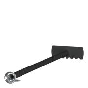 Morsø - Askeskrape med blåserør 50,5 cm svart/stål