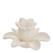 Lene Bjerre - Deanne lysestake blomst 5,6 cm offwhite