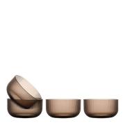 Sagaform - Billi skål 70 cl 4 stk brun