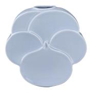 Lyngby Porcelæn - Flower vase stemorsblomst 17 cm blå