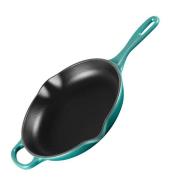 Le Creuset - Signature stekepanne 23 cm Matte Bleu Riviera