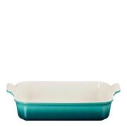 Le Creuset - Heritage rektangulært ildfast form 32x24 cm Bleu Riviera