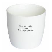 Sögne Home - Krus Ikke juks å ringe pappa 30 cl hvit