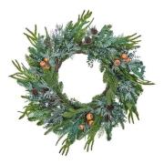 House Doctor - Deco krans 68 cm grønn