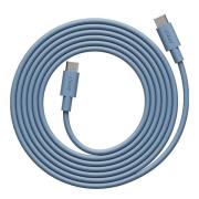 Avolt - Cable 1 USB-C til USB-C kabel 2 m Shark Blue