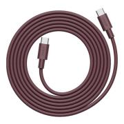 Avolt - Cable 1 Bauhaus Archiv USB-C til USB-C kabel 2 m Mulberry Red