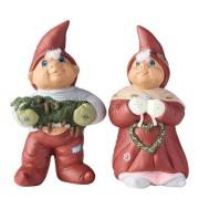 Klarborg - Nissepar Torben & Agnethe 13,7 cm årsnisse 2026