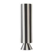 OYOY - Toppu vase 31 cm hvit/svart